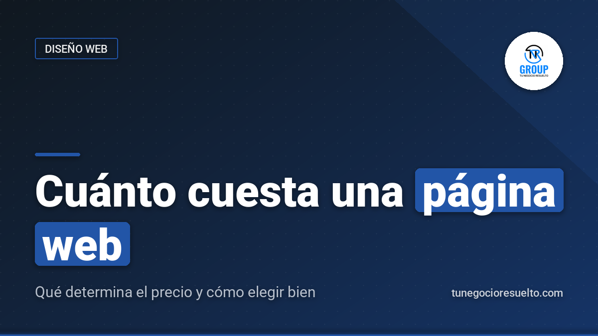 Cuánto Cuesta una Página Web: Guía Esencial (2026)